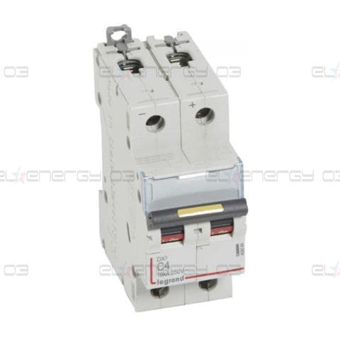 Автоматичен прекъсвач DX3-DC 2P 4A 500V= Legrand