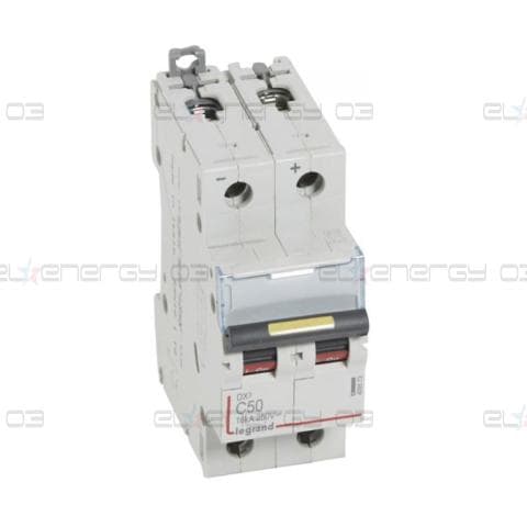 Автоматичен прекъсвач DX3-DC 2P 50A 500V= Legrand