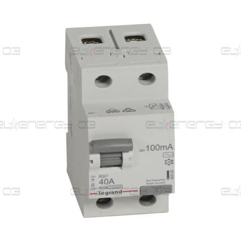 ДТЗ 2P 40A 100mА серия RX3 ID тип AC Legrand