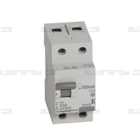 ДТЗ 2P 63A 100mА серия RX3 ID тип AC Legrand