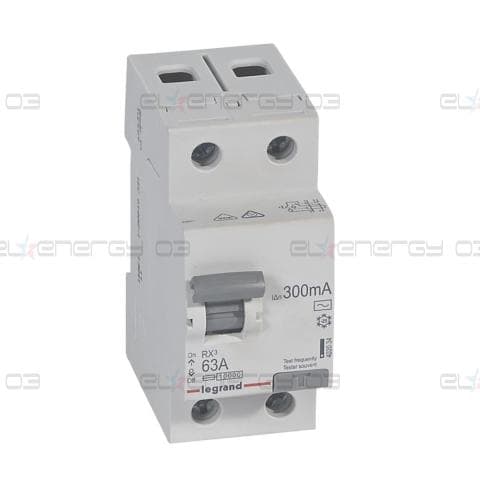 ДТЗ 2P 63A 300mА серия RX3 ID тип AC Legrand