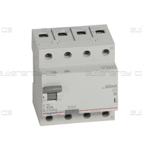 ДТЗ 4P 63A 300mА серия RX3 ID тип AC Legrand