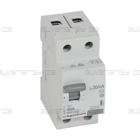 ДТЗ 2P 40A 30mА серия RX3 ID тип A Legrand