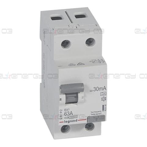 ДТЗ 2P 63A 30mА серия RX3 ID тип A Legrand