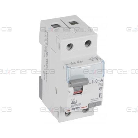 ДТЗ 2P 40А 100mА серия TX3 ID тип AC Legrand