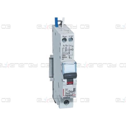 ДТЗ комбинирана DX3 1P 16A крива C 10mA тип A 10kA 1 мод. Legrand
