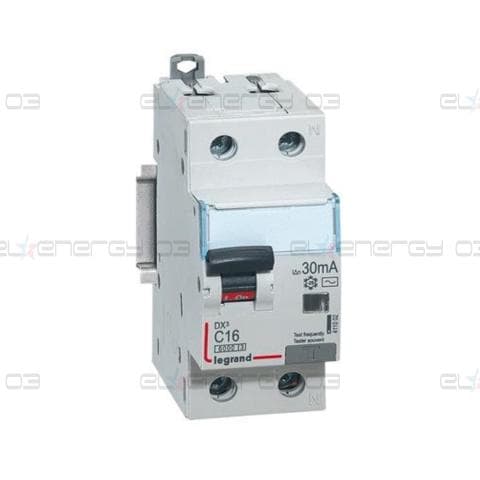 ДТЗ комбинирана DX3 1P+N 10A крива C 300mA тип AC 6kA 2 мод. Legrand