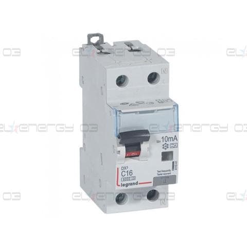 ДТЗ комбинирана DX3 1P+N 16A крива C 10mA тип A 10kA 2 мод. Legrand