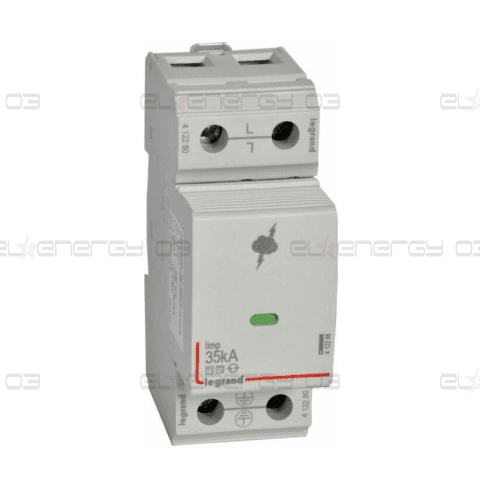 Катоден отводител тип 1+2 SPD 35kA 440V 1P с индикация Legrand