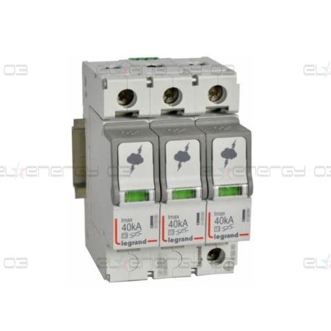 Катоден отводител тип 2 SPD 40kA 440V 3P Legrand