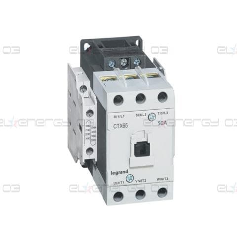 Контактор CTX3-65 3P 22kW (50A AC-3) 2NO-2NC 230V 50/60Hz Legrand