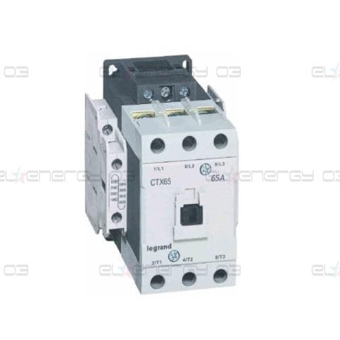 Контактор CTX3-65 3P 30kW (65A AC-3) 2NO-2NC 230V 50/60Hz Legrand