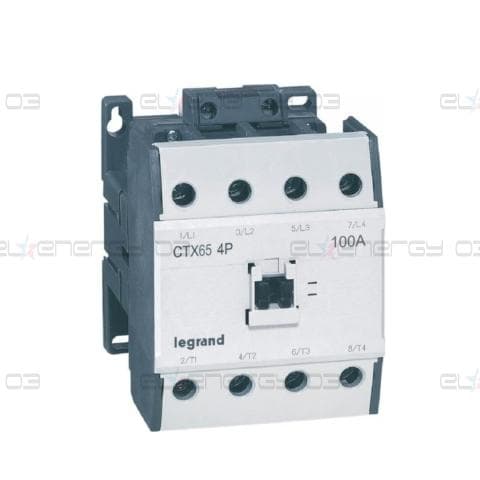 Контактор CTX3-65 4P 30kW (65A AC-3) 230V 50/60Hz Legrand
