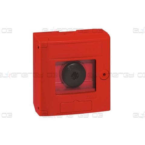 Авариен бутон, открит монтаж, 6А 250V AC 1NO-1NC IP44 Legrand