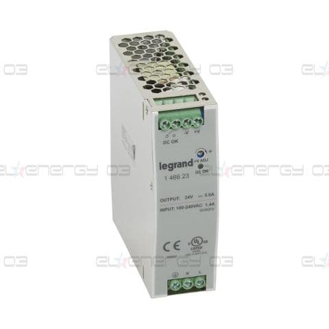Захранващ блок 1P In:100…240Vac Out:24Vdc 5A, 1DIN, Legrand
