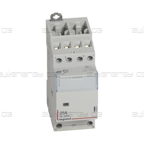 Модулен контактор CX3, 25А 2NO+2NC 220V 2 модула Legrand