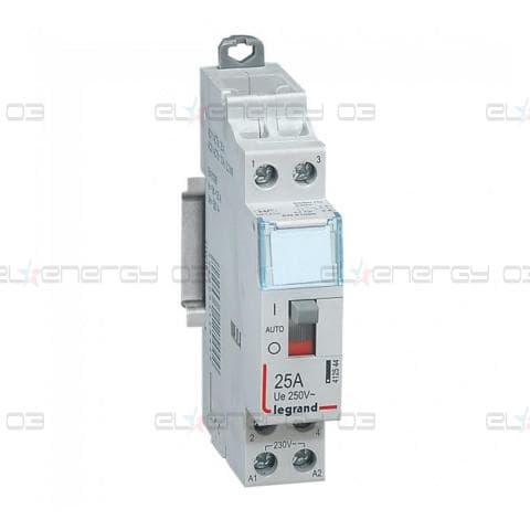 Модулен контактор с ръкохватка CX3, 25А 2NO 220V 1 модул Legrand