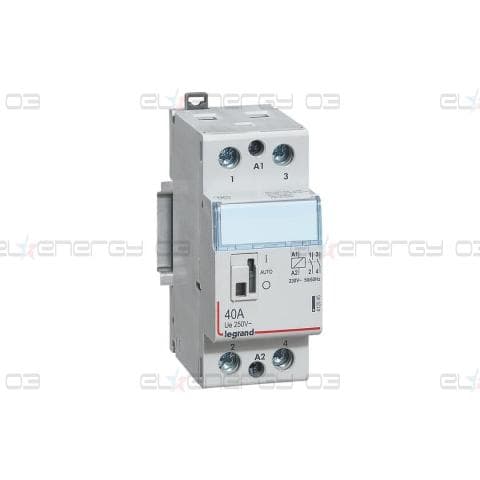 Модулен контактор с ръкохватка CX3, 40А 2NO 220V 2 модула Legrand
