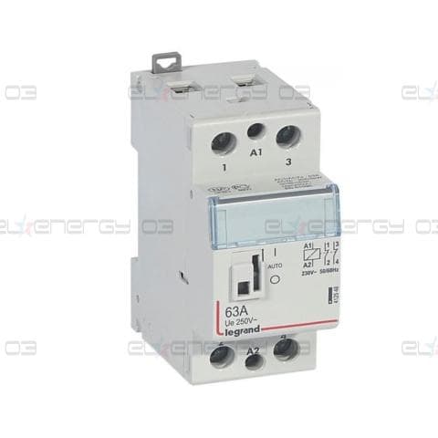 Модулен контактор с ръкохватка CX3, 63A 2NC 220V 2 модула Legrand