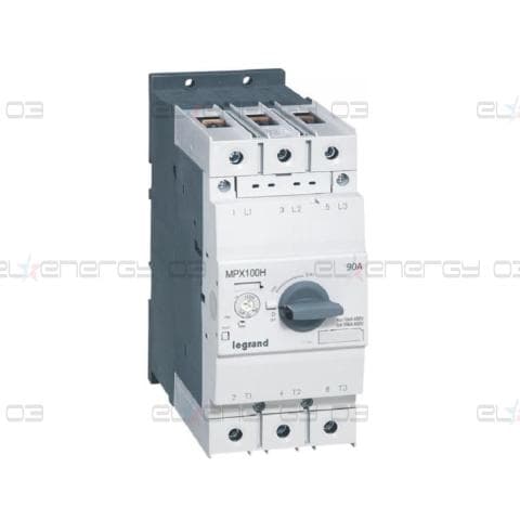 Моторна защита MPX3-100H 45kW TM 70-90A 75kA Legrand