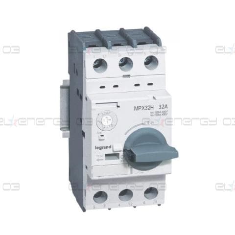 Моторна защита MPX3-32H 15kW TM 22-32A 50kA Legrand
