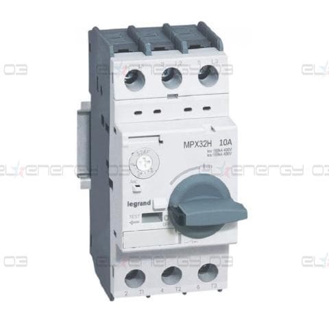 Моторна защита MPX3-32H 4kW TM 6-10A 100kA Legrand
