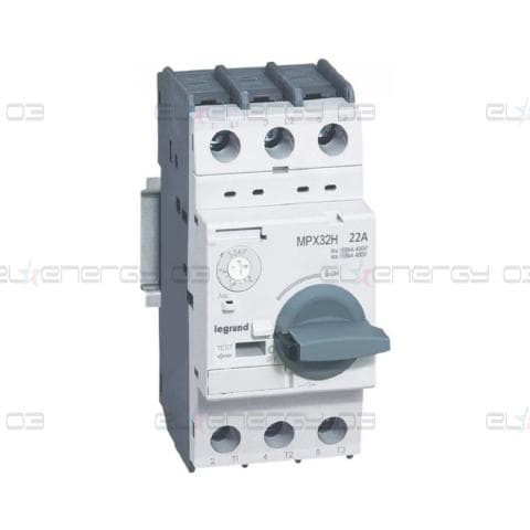 Моторна защита MPX3-32H 7.5kW TM 14-22A 50kA Legrand