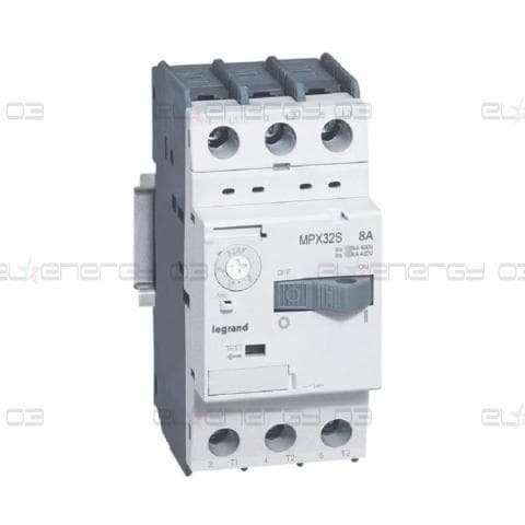 Моторна защита MPX3-32S 3kW TM 5-8A 100kA Legrand