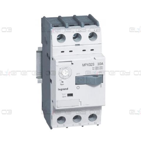 Моторна защита MPX3-32S 4kW TM 6-10A 50kA Legrand