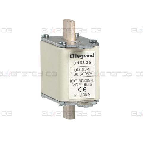 Стопяем ножов предпазител тип gG 160А размер 00 Legrand