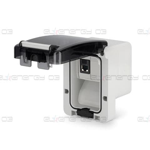 Компютърна розетка RJ45 cat. 6 за открит монтаж IP 66, серия Protecta, Scame