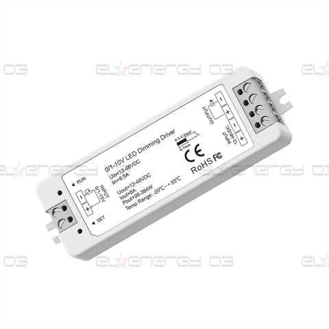 Димeр с управление 0/1-10V, 12-48V DC, 8A