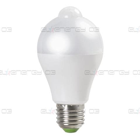 LED крушка със сензор за движение и осветеност E27, 6W