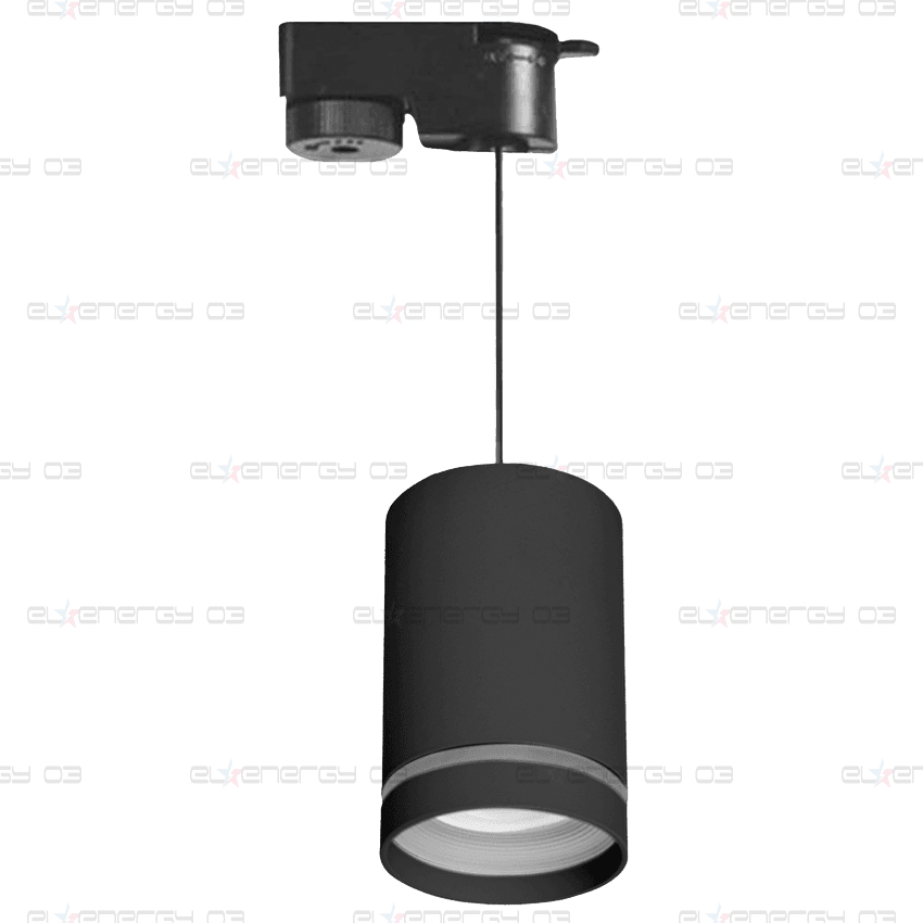 ТЯЛО ЗА РЕЛСОВ МОНТАЖ, ВИСЯЩО, ДВУПРОВОДНО, GU10, 220-240V AC, IP20, ЧЕРНО20.00