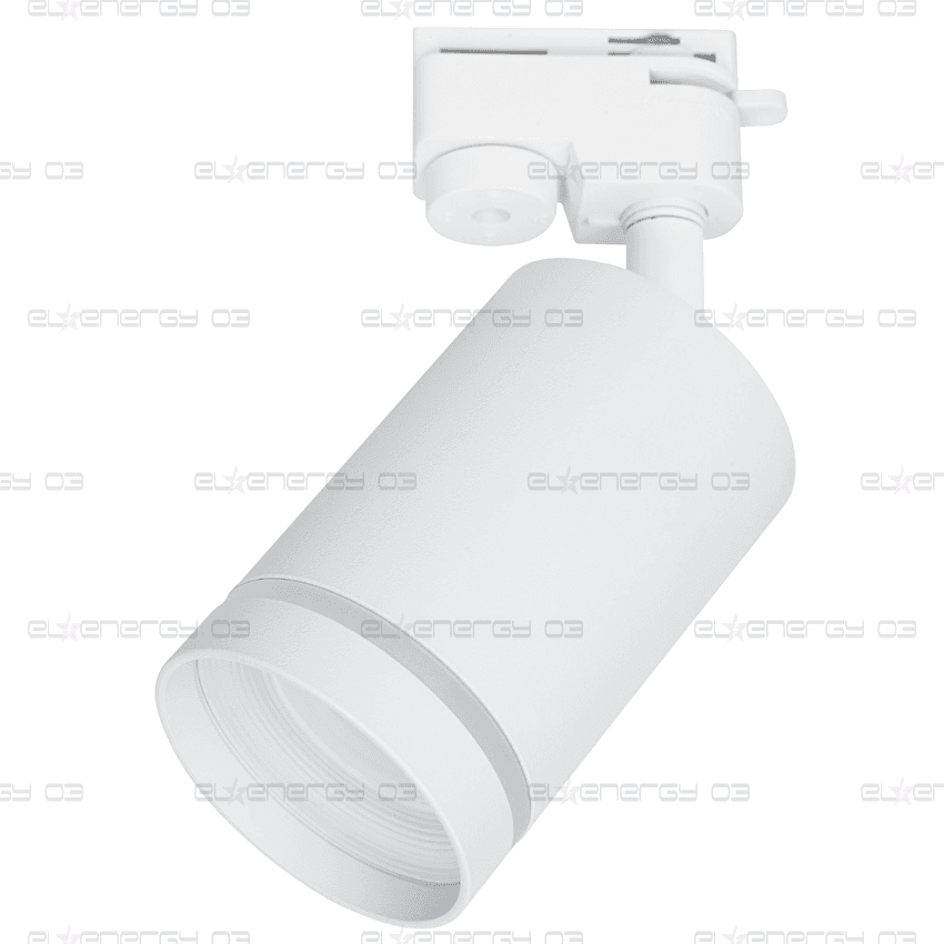 ТЯЛО ЗА РЕЛСОВ МОНТАЖ, ДВУПРОВОДНО, GU10, 220-240V AC, IP20, БЯЛО