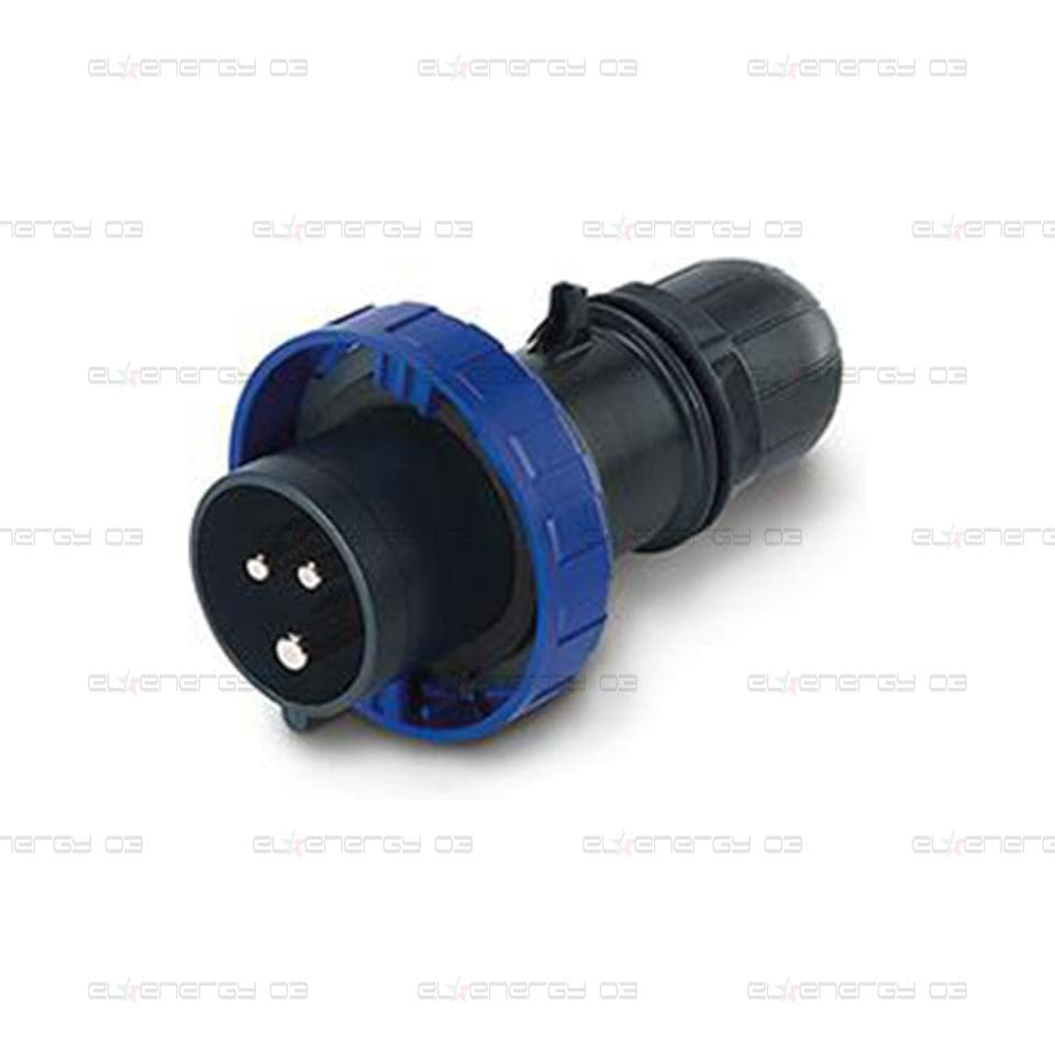 Промишлен щепсел 2P+Е 63A IP66/67/69 серия Optima Heavy Duty Scame