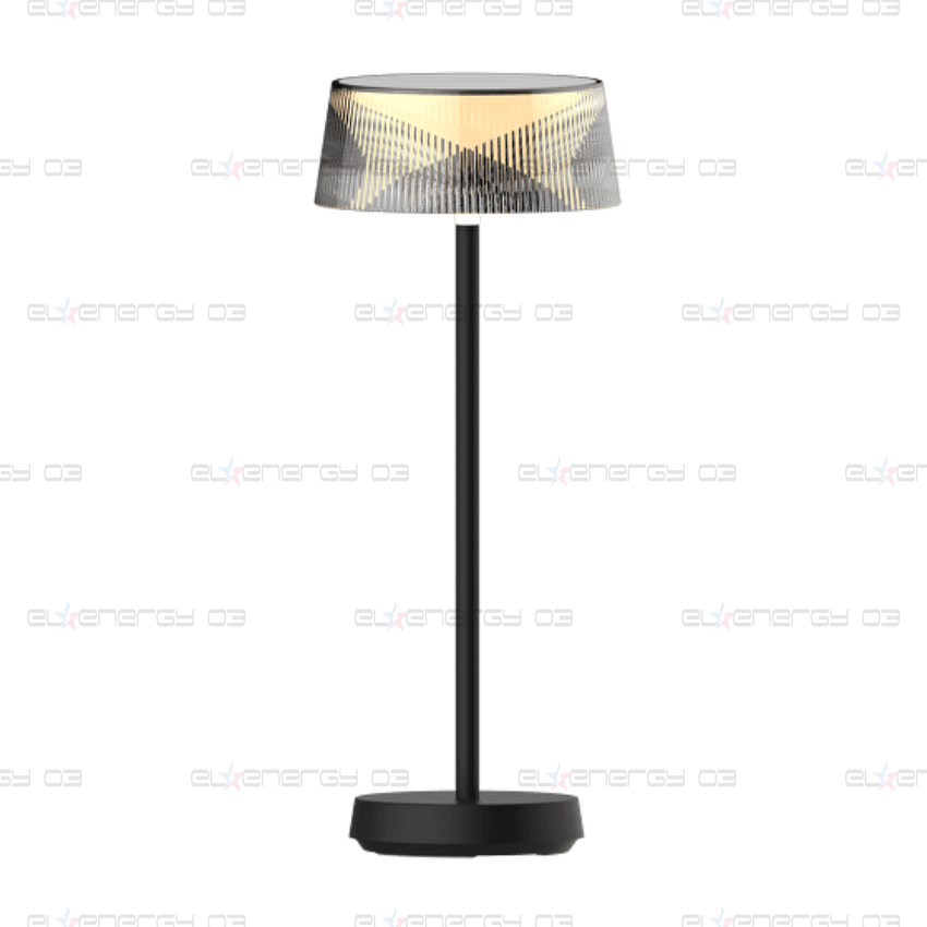 LED ДИМИРАЩА ПРЕЗАРЕЖДАЕМА НАСТОЛНА ЛАМПА 2.3W, 3000K, IP44, ЧЕРНА