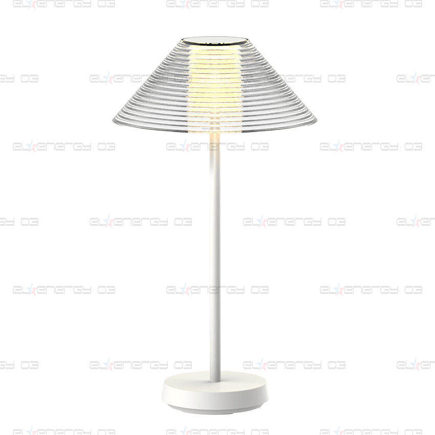 LED ДИМИРАЩА ПРЕЗАРЕЖДАЕМА НАСТОЛНА ЛАМПА 1.5W, 3000K, IP44, БЯЛА