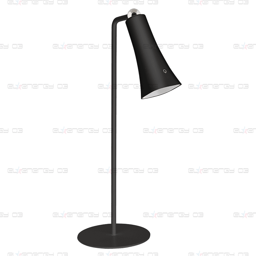 LED ДИМИРАЩА ПРЕЗАРЕЖДАЕМА МАГНИТНА НАСТОЛНА ЛАМПА 3W, 4000K, IP20, ЧЕРНА