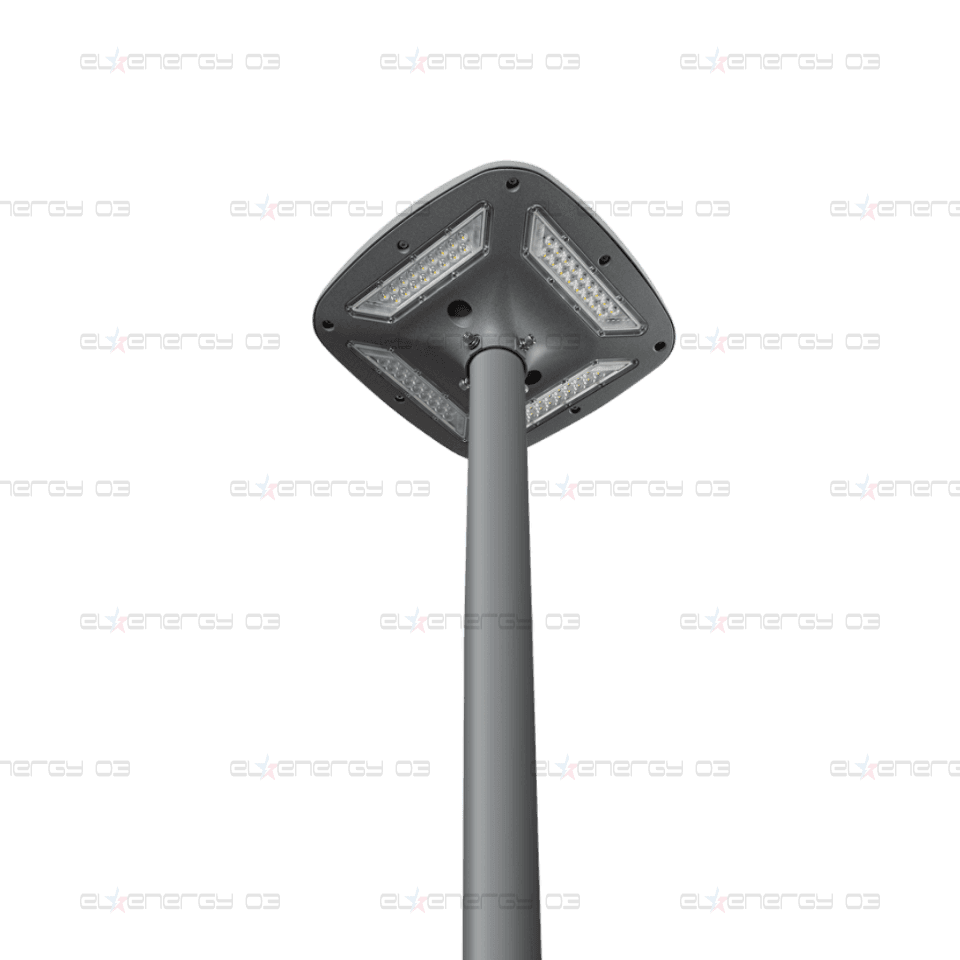LED Парково осветително тяло с интелигентно управление 50W, 4000K, 220V-240V AC, IK08, IP66