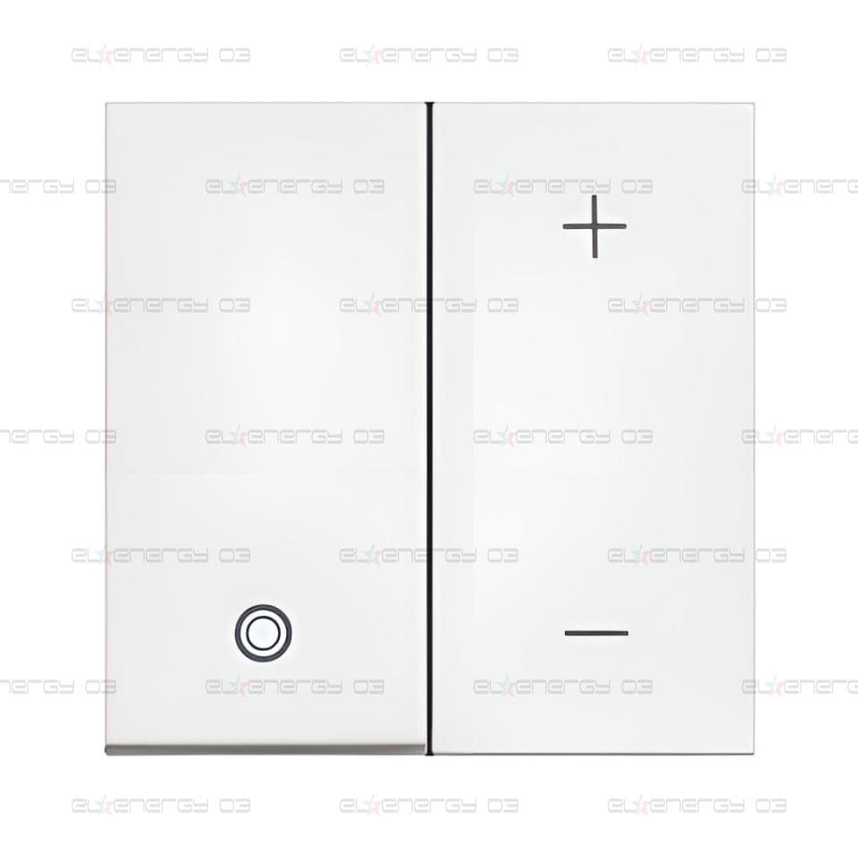 Димер бутонен R=3-400W L=3-400VA LED=3-75W 2 мод. цвят Бял Classia Bticino